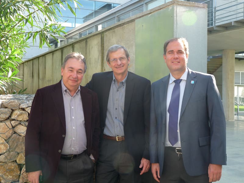 Prof. Miquel Pericàs, Prof. Richard Schrock and Prof. Killian Muñiz