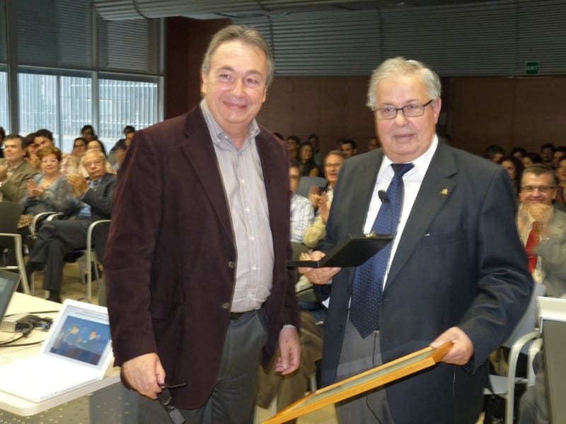 Prof. Miquel Pericàs and Prof. José Barluenga