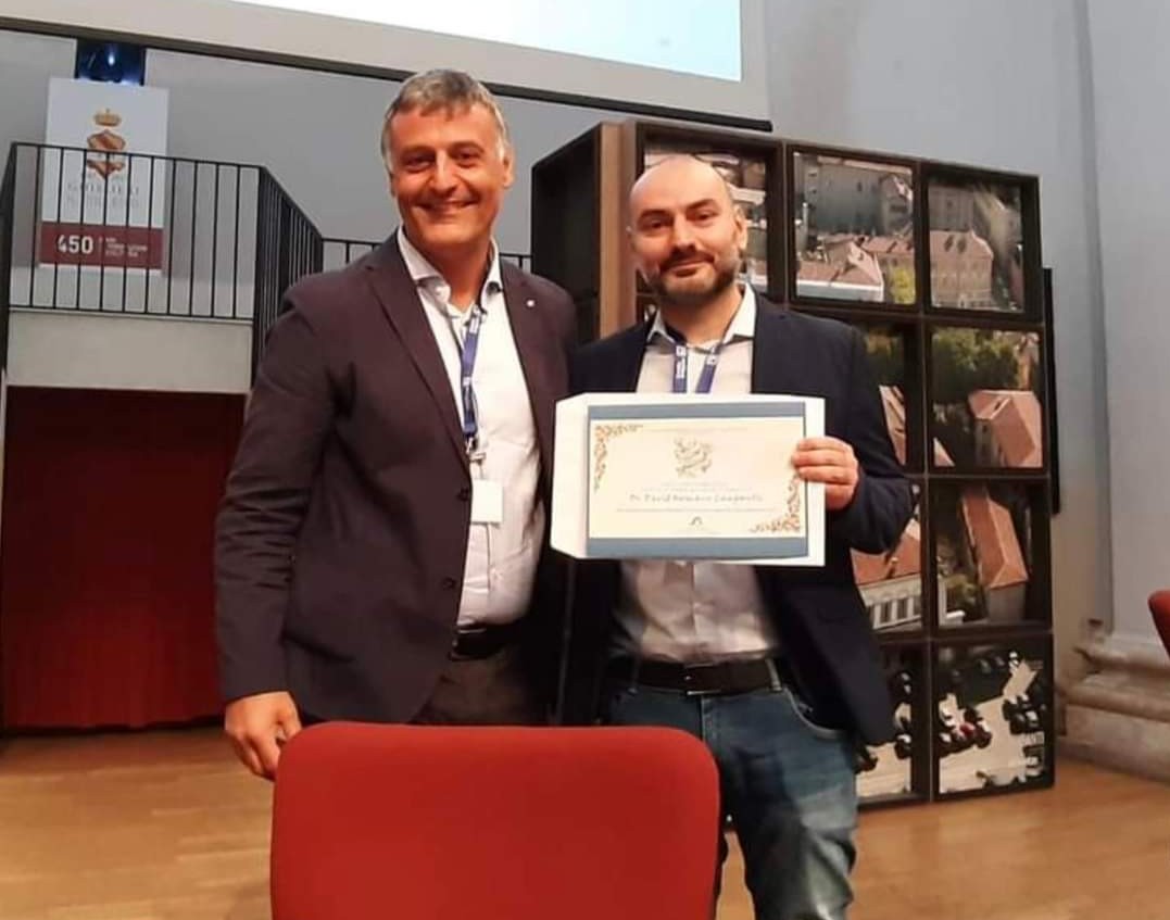 Dr. Lamparelli wins Cinzia Chiappe award